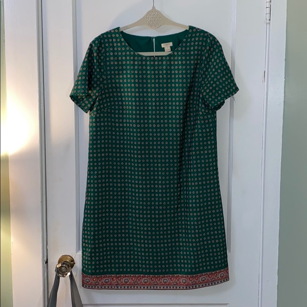 J Crew Satin Dress
